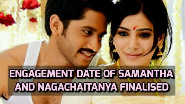 Engagement date of Samantha and Nagachaitanya finalized 1