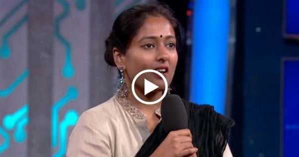 Gayathri enters Bigg Boss House