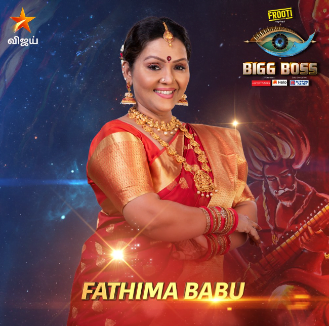 Big Boss Tamil-Fathima Babu