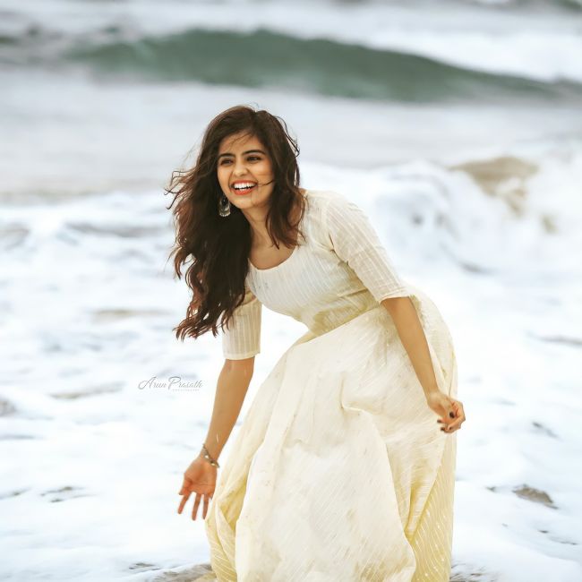 Amritha Aiyer In Beach